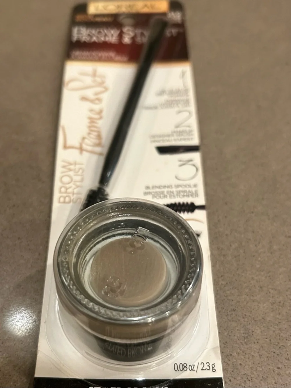 L'Oreal Brow Stylist Frame & Set Cream Pomade - Taupe